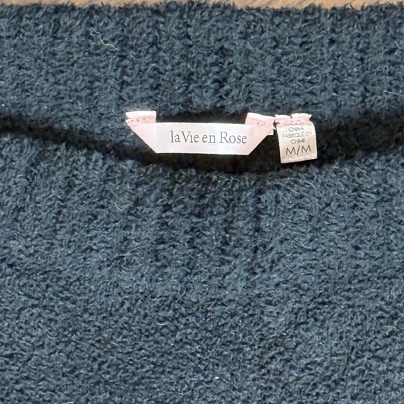 La Vie en Rose Chenille Set size Medium both top and bottom - Picture 4 of 9